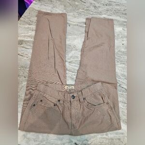 Blue Mountain Men’s Work Pants 30x32 Brown 100% Cotton Straight Leg Casual Outdo